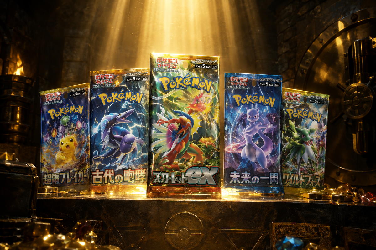 Japanse Pokémon Booster Packs in Dark Vault