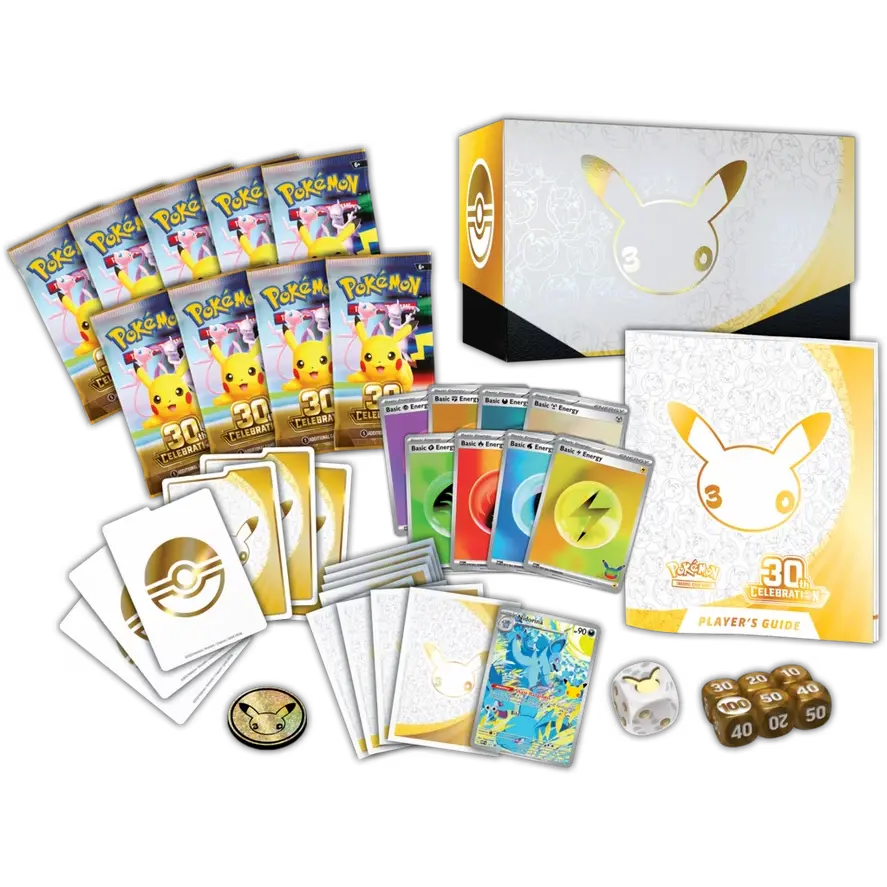 Pokémon 30th Anniversary Bundel – ETB + Greninja ex Tin
