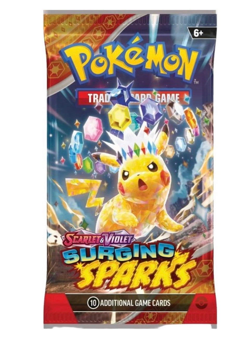 Pokémon Surging Sparks Booster Pack (Engels)